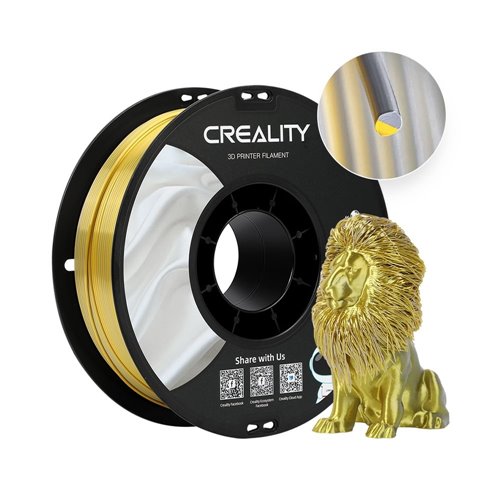 Creality | Cr-Silk PLA | Altın Gümüş