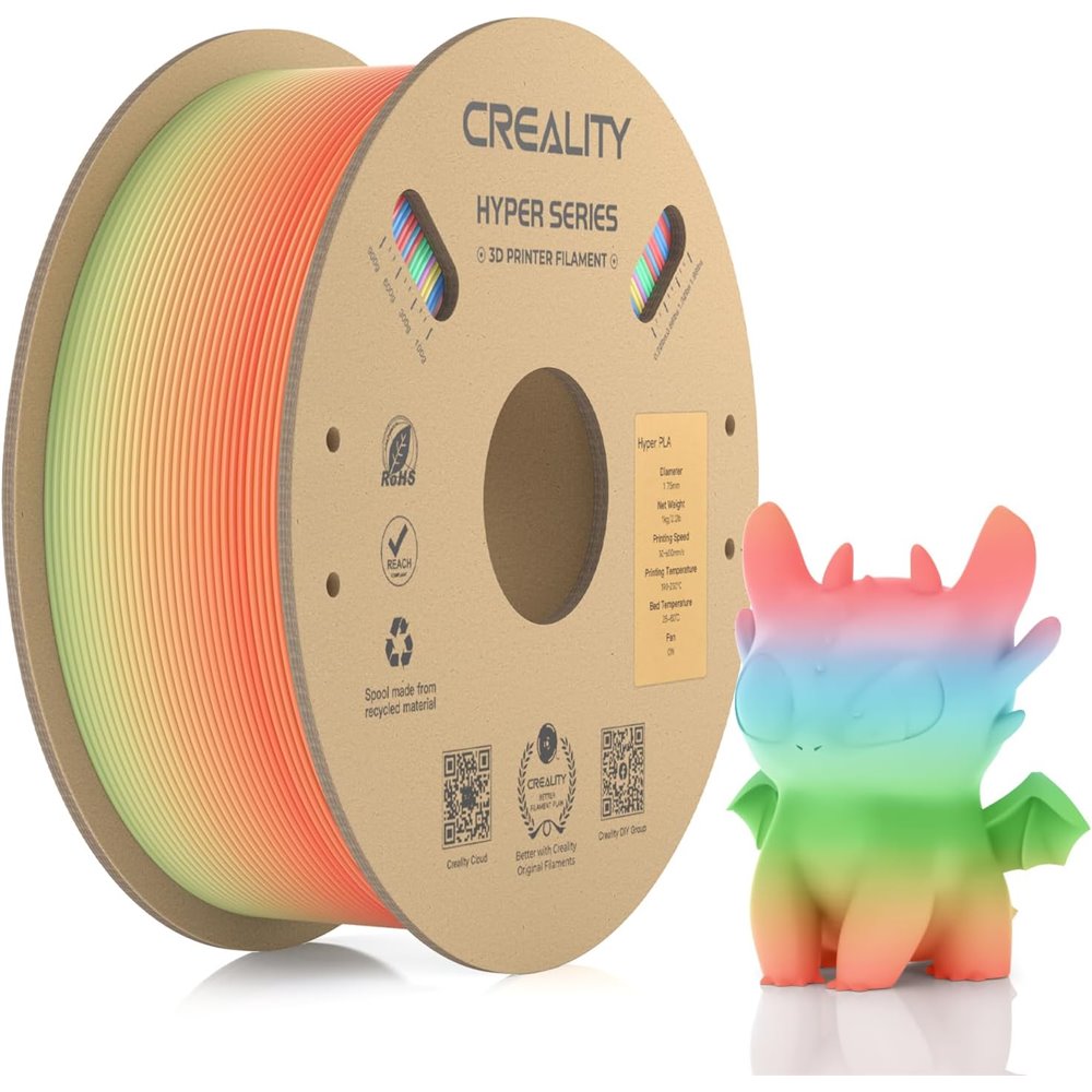 Creality | Hyper Rainbow PLA | Kısa Yabani Çiçek